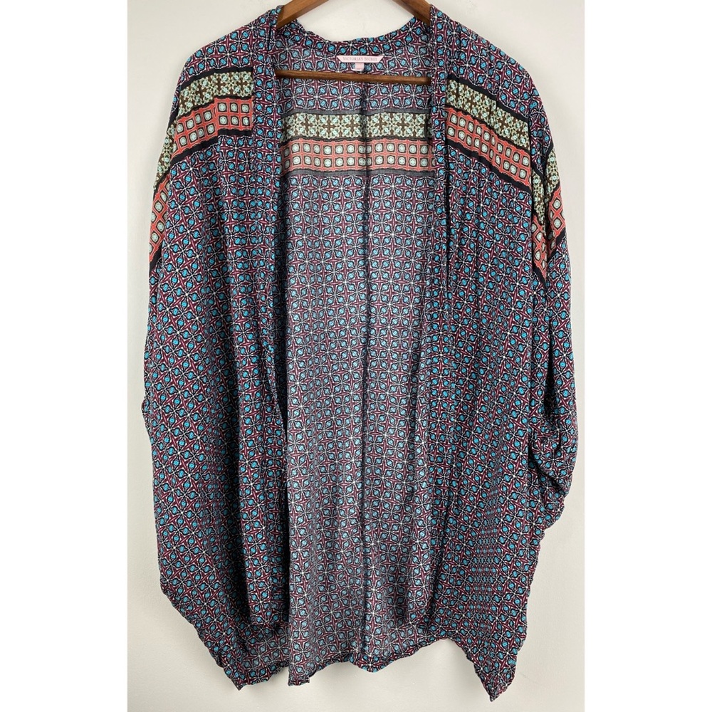 Victoria’s Secret size Medium/Large Women’s Multicolored Open Front Cardigan